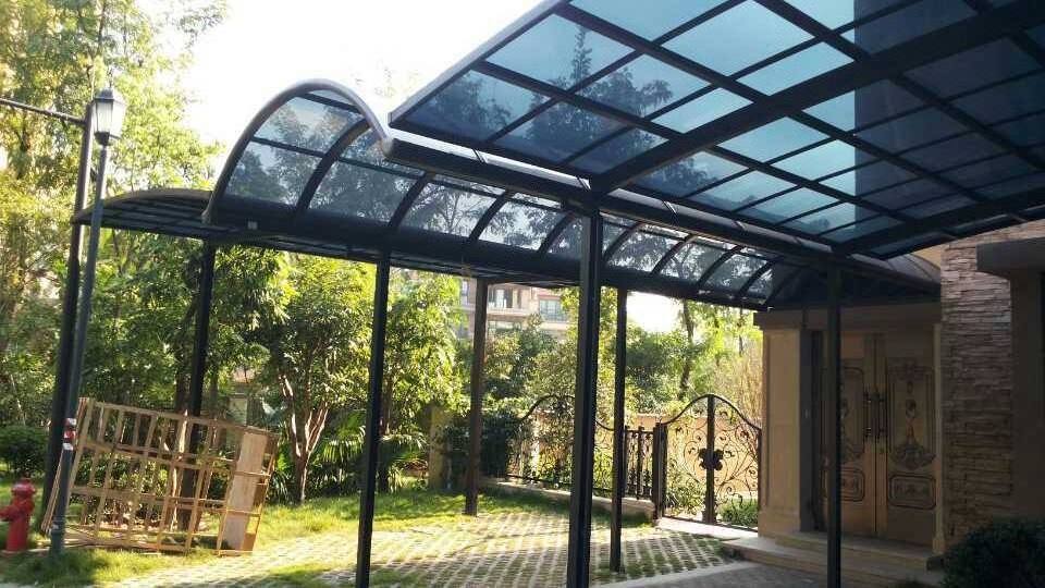 polycarbonate balcony awnings terrace roof with high quality