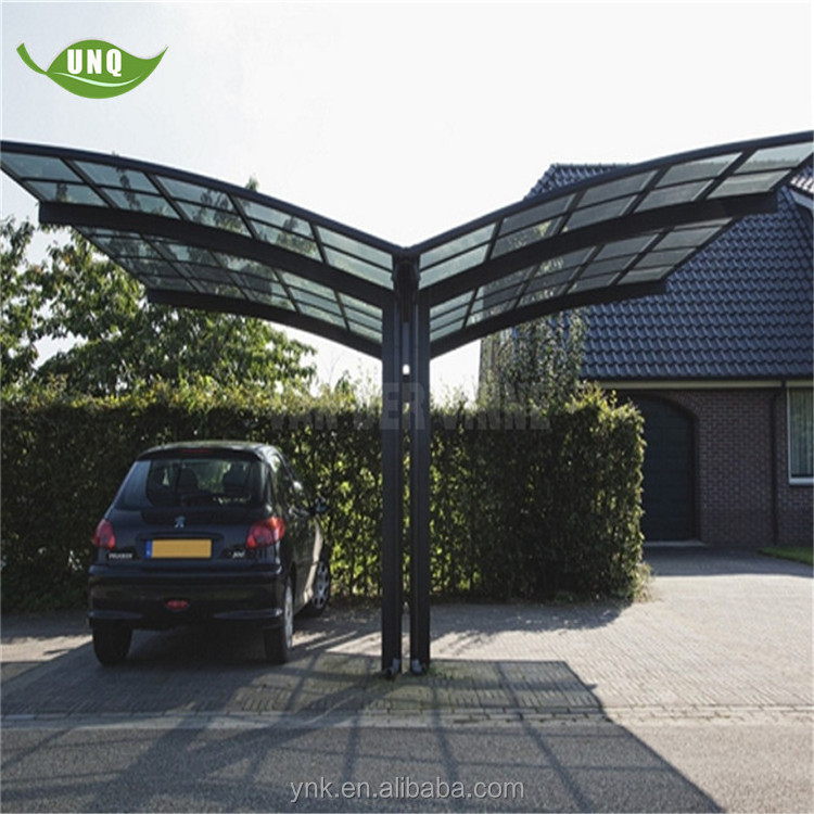 Polycarbonate car garage tents / car parking shade / car parking shed