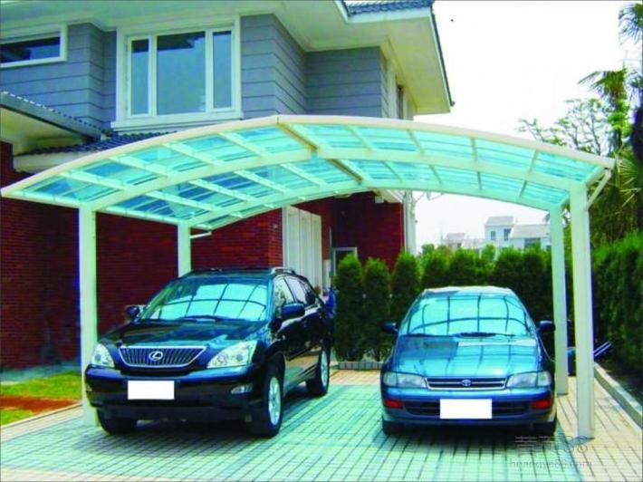 blue color Car Wash Shelter Covers/ aluminum frame car shelter