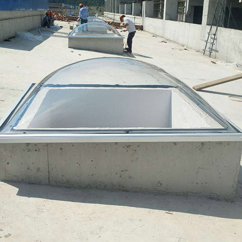 Polycarbonate clear round skylight roofing covers dome roof skylight