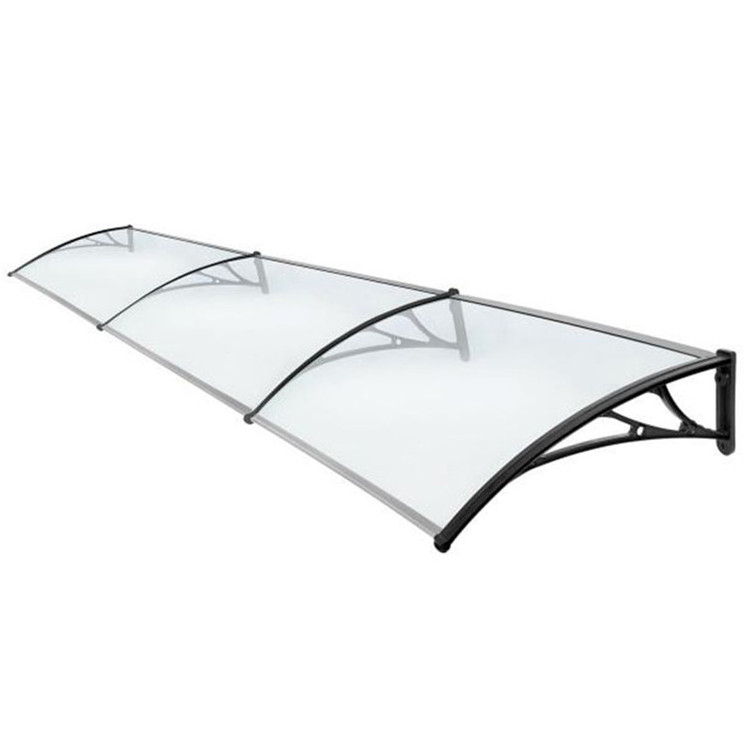 polycarbonate awnings/ polycarbonate rain shelter/ outdoor window canopy