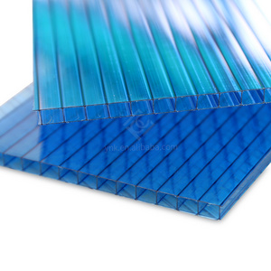 plastic material transparent colored polycarbonate panels solid pc hollow sheet for roofing greenhouse gazebo