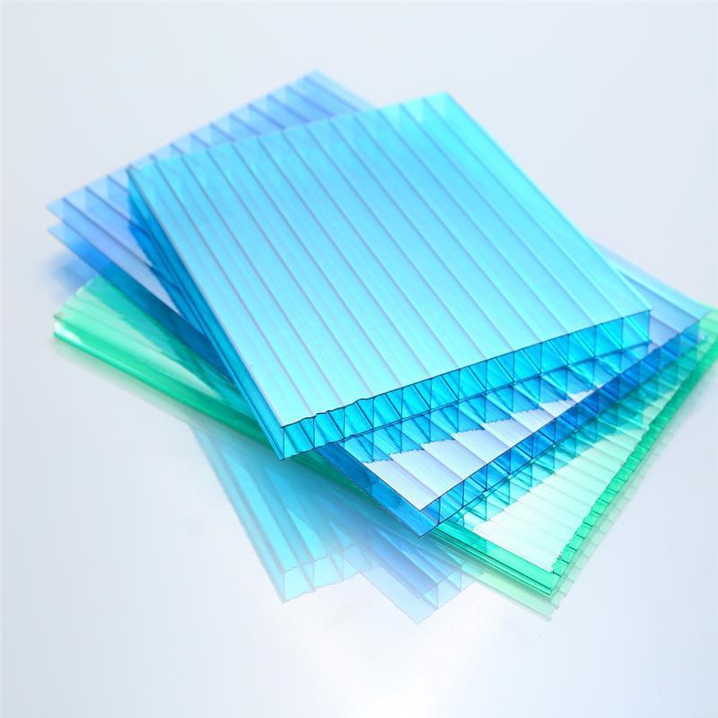 plastic material transparent colored polycarbonate panels solid pc hollow sheet for roofing greenhouse gazebo