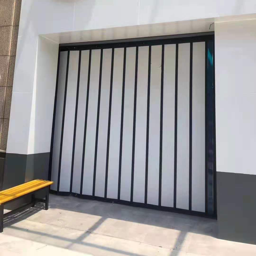 Polycarbonate Folding Door Aluminum Transparent Plastic Accordion Pvc Sliding Door