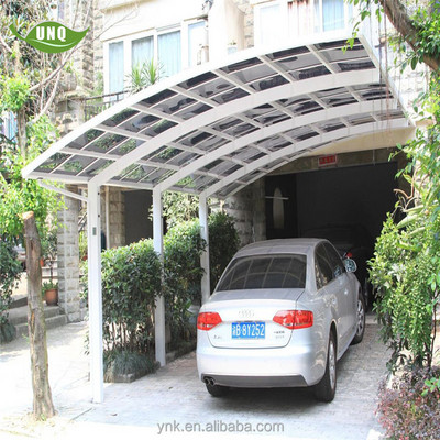 Polycarbonate car garage tents / car parking shade / car parking shed