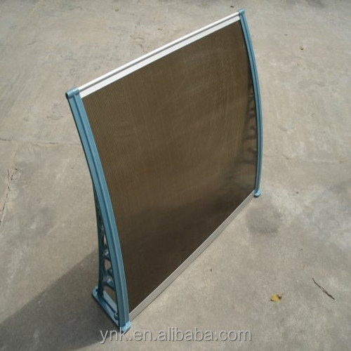 Plastic Roof Canopy, Polycarbonate rain Shed awning Entry Door Canopy