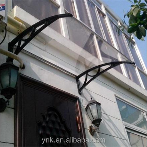 Outdoor Polycarbonate Window Awning/canopy front Door Canopy,window Shades for Sale Canopy Awnings Pvc Coated Plastic Manual