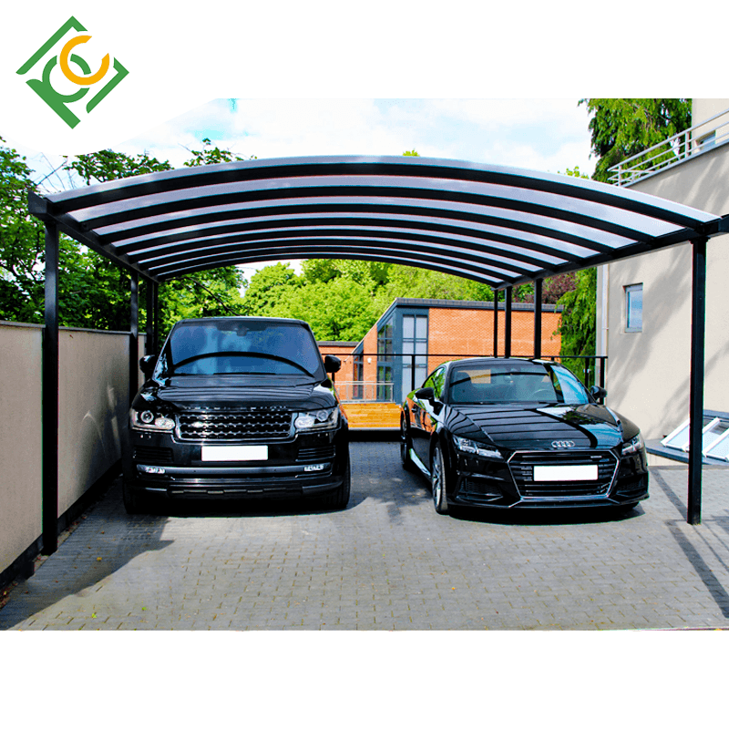 Aluminum Garden Car Shed Motorcycle Parking Shed aluminum polycarbonate carport