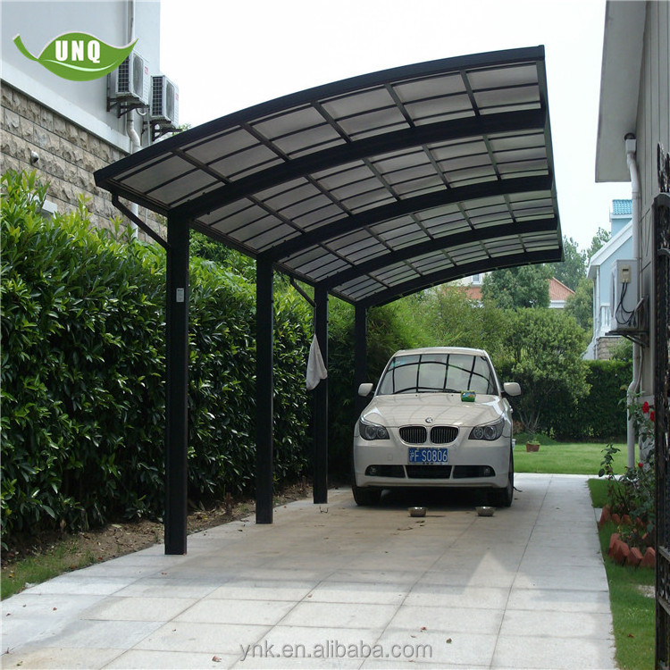 Polycarbonate car garage tents / car parking shade / car parking shed