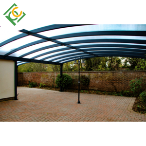 Aluminium Bronze Canopy with Polycarbonate Sheet Roof 100x150