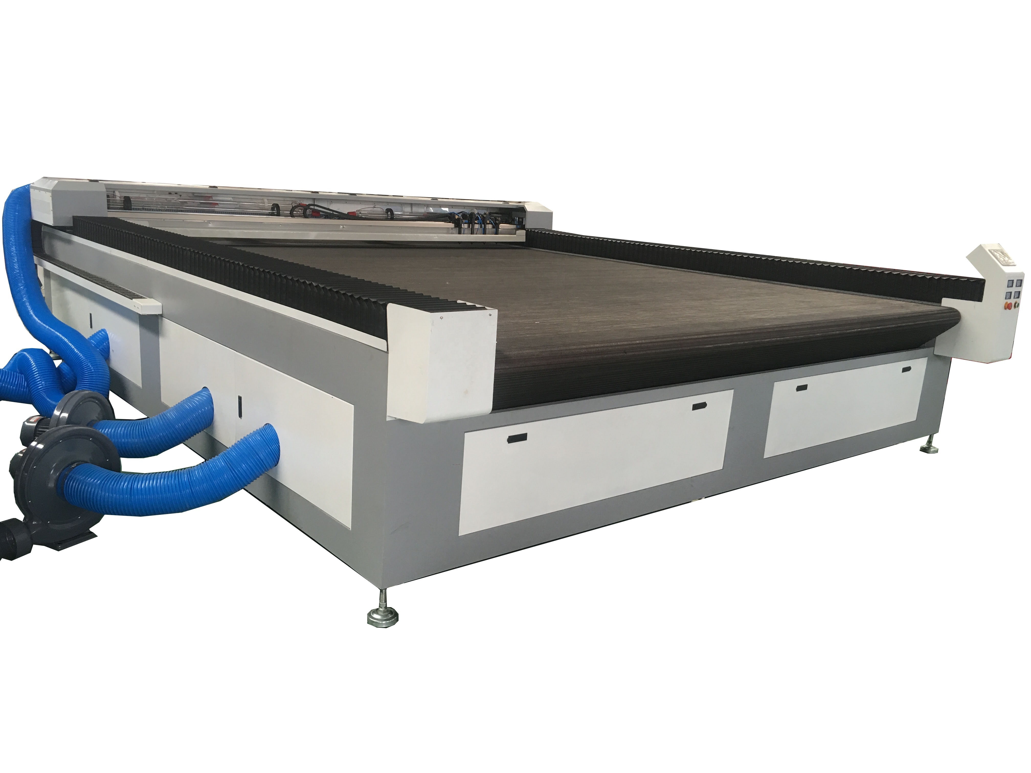 YN1630 hot sale Auto feeding rectifying computer laser cutting machine for fabric leather rubber textile cloth fur