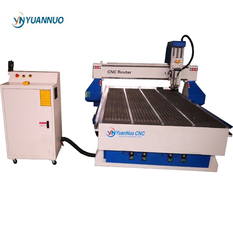 YN 1325 2030 hot sale 3 axis popular wood working vacuum table cnc cutting carving router machine tools best price