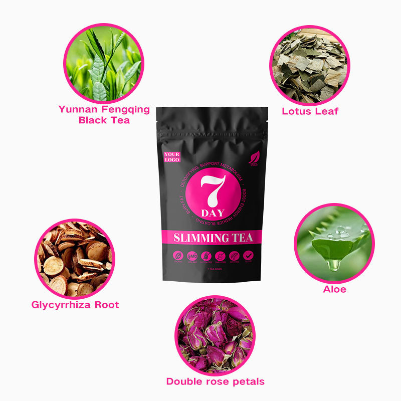 Best seller slim tea organic 7 day Fit Tea Private Label  Organic Herbal Natural Weight loss flat tummy Slim Detox Tea