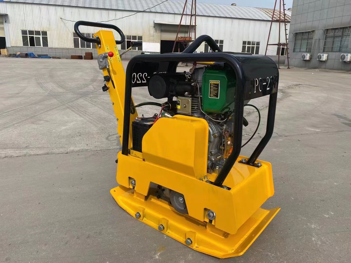 Robin plate compactor , Reversable electric diesel gasoline flat vibrating hydraulic wacker honda long lifetime plate compactor