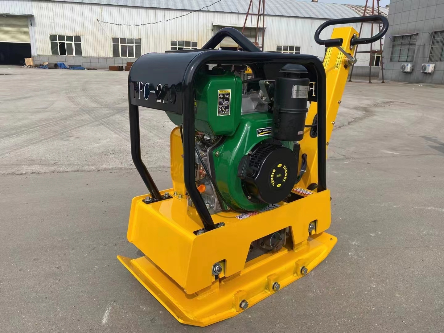 Robin plate compactor , Reversable electric diesel gasoline flat vibrating hydraulic wacker honda long lifetime plate compactor