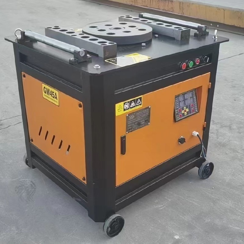 High quality GW50 automatic round steel bar bending machine 220V/380VAC rebar bending machine 50mm round bar bending machine