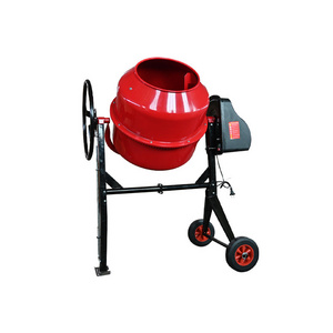 Hot sale propelled small concrete mixer machine machinery 300L/350L/400L Concrete Mixing Motor Portable Cement Mixer