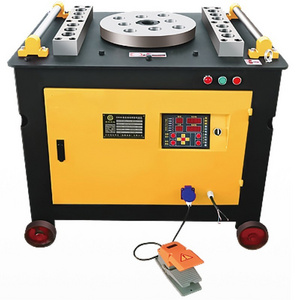 High quality GW50 automatic round steel bar bending machine 220V/380VAC rebar bending machine 50mm round bar bending machine