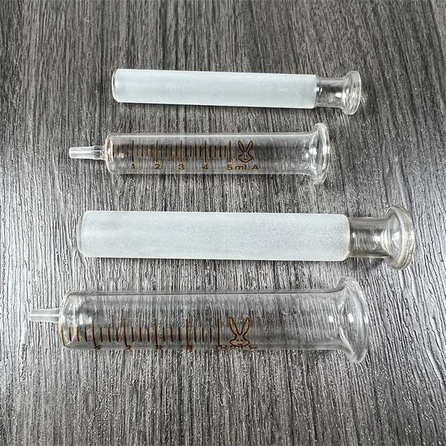 Cheap High Quality glass syringe 5ml 10ml 20ml set syringes glasses for cosmetic