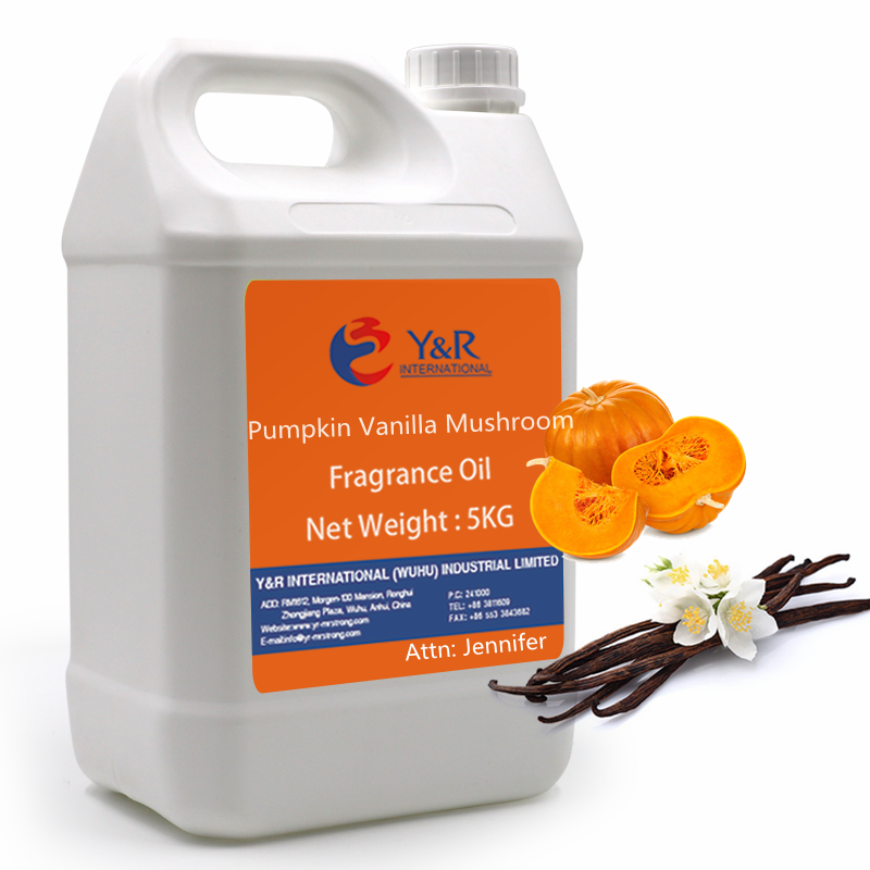 Popular Pumpkin Vanilla Mushroom Fragrance Oil Aromatic Candle and Diffuser Oil