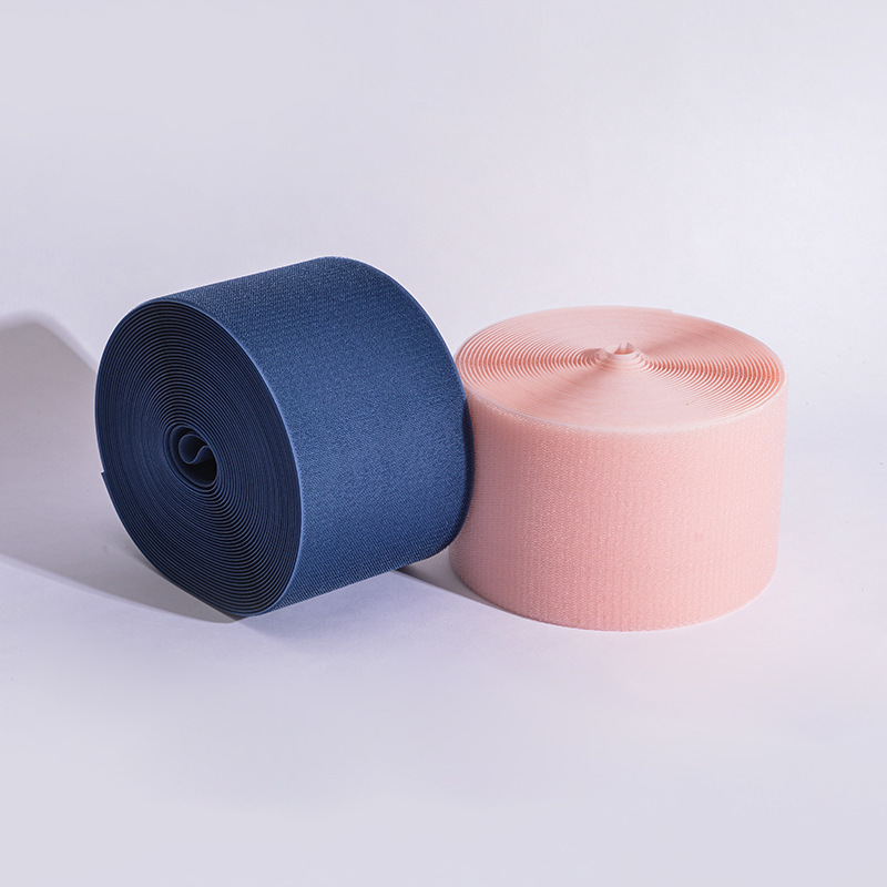 Wholesale High Quality Soft Fine Wool Nylon Velcroes Colorful Magic Tape for Baby Clothing