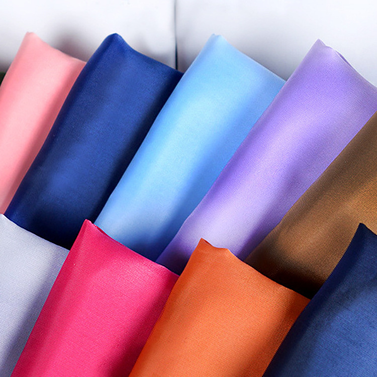 170t 190t 210t Polyester cloth Polyester Taffeta canopy black glue full cover coated silver coating cloth