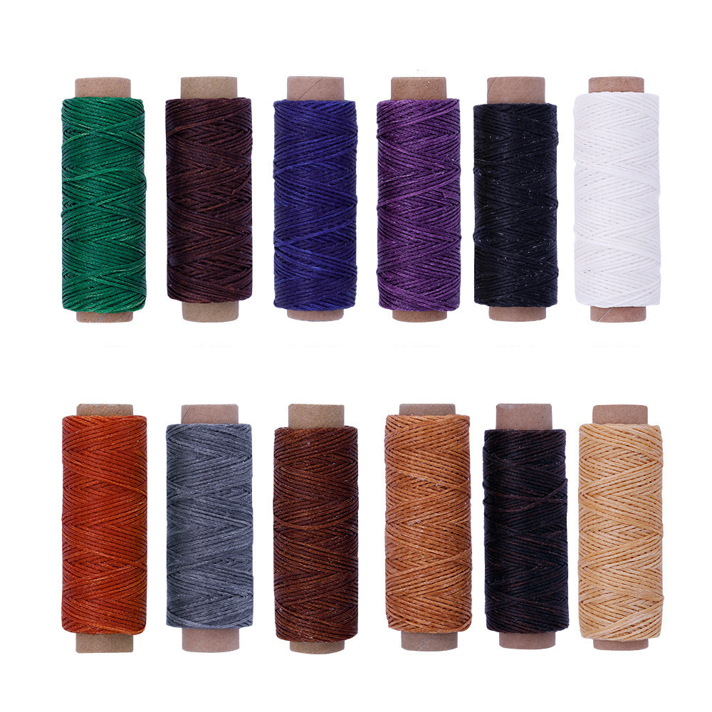 150D Sewing Thread Nylon Thread 0.8mm DIY Leather Wax Thread Hand Sewing