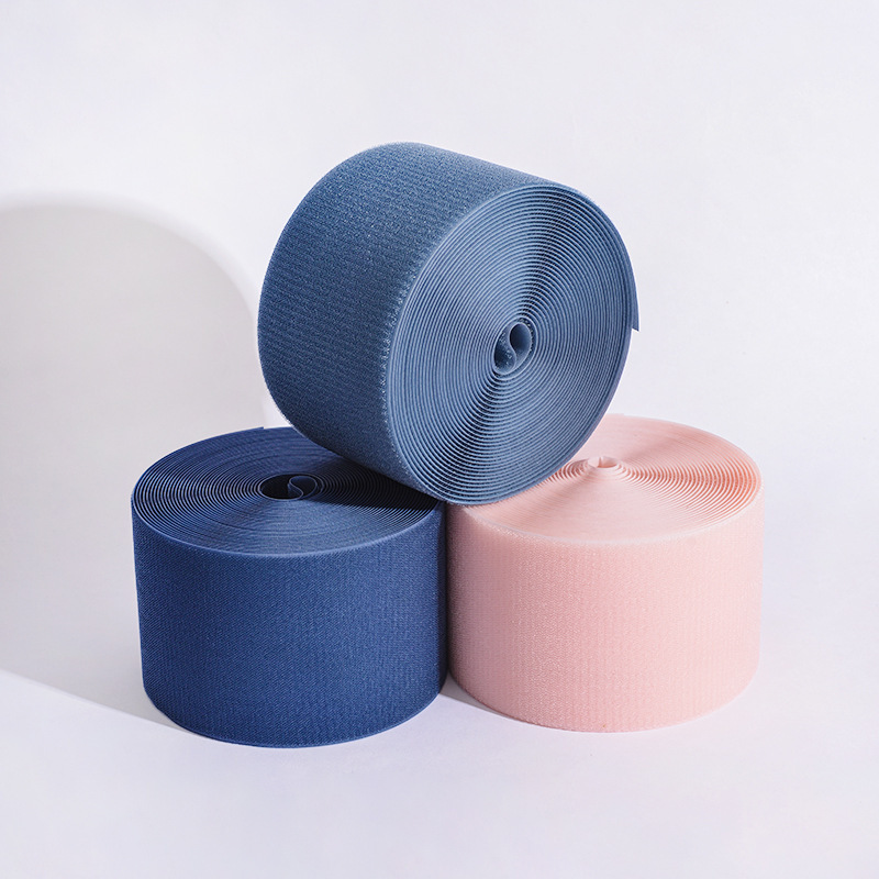 Wholesale High Quality Soft Fine Wool Nylon Velcroes Colorful Magic Tape for Baby Clothing