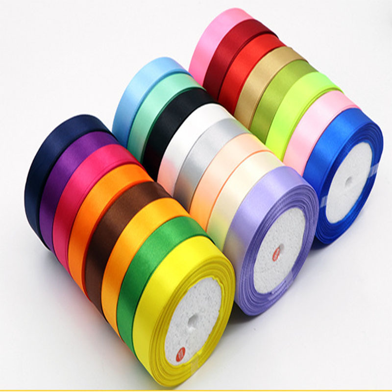 Factory Sales Ribbon Ribbon Gift Packaging Polyester Ribbon Wedding Cake Decoration Binding