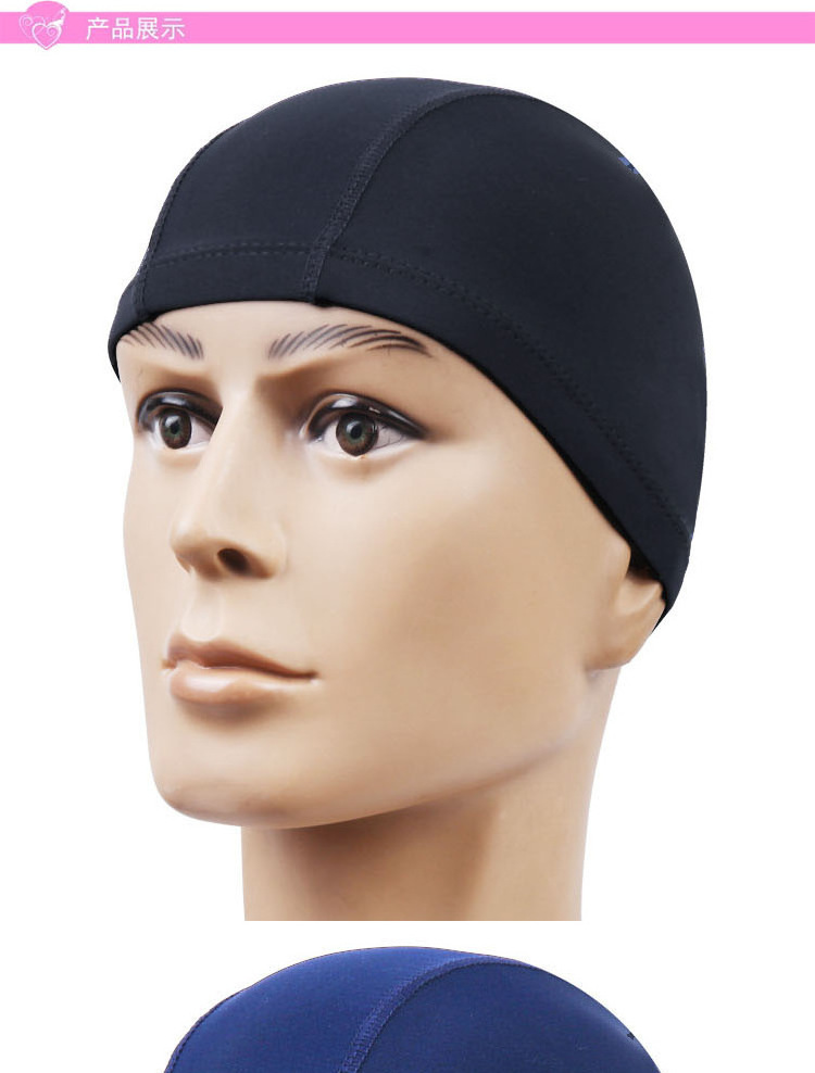 Elastic Nylon Swimming Caps For Male Female Soild Ear Protection Long Hair Swimming Pool Hat Free Size Ultrathin Bathing Caps