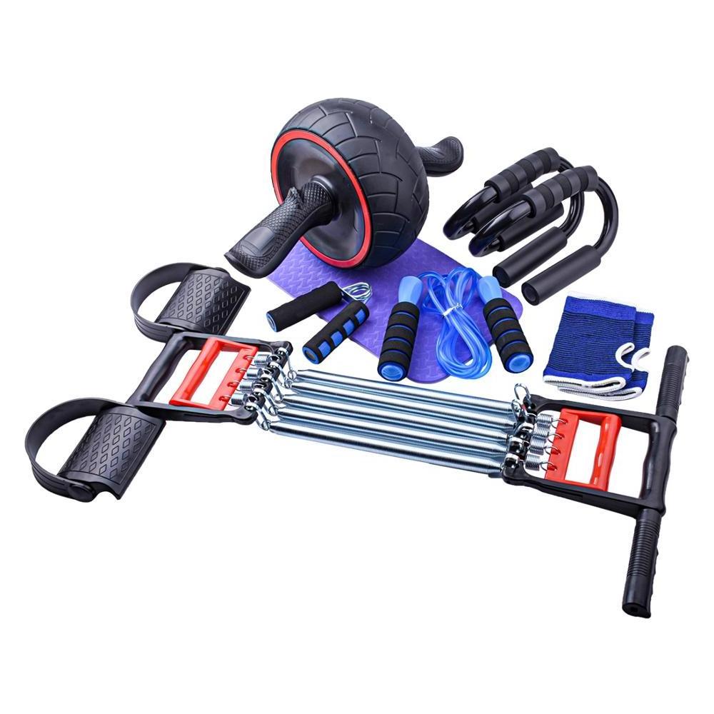 Multifunctional Healthy Abdominal Wheel Combination Set Push-up Stand Household Grip Strength Indoor Outdoor Fitness Equipment