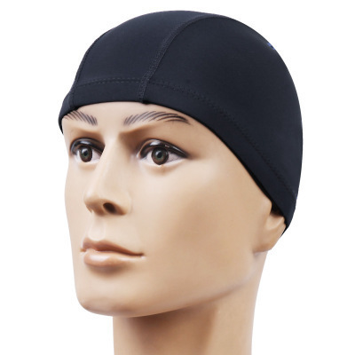 Elastic Nylon Swimming Caps For Male Female Soild Ear Protection Long Hair Swimming Pool Hat Free Size Ultrathin Bathing Caps