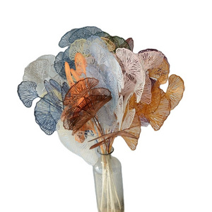 Wholesale Cheap New Product Ideas 2021 Valentines Day Home Decor Auchentoshan Heartwood Plastic Ginkgo Ginko Artificial Flowers