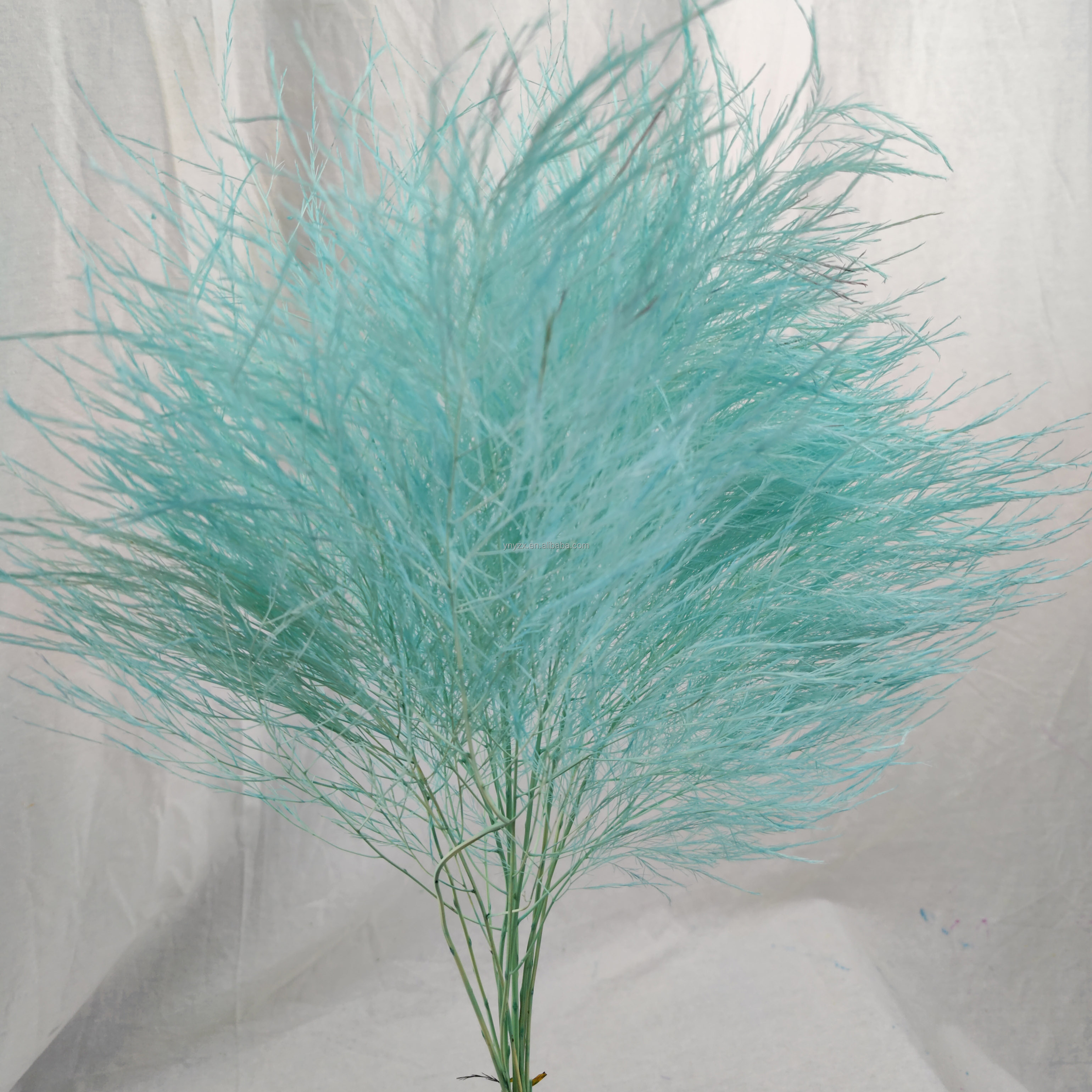 Dry Artificial Bouquet Natural Wall Artificial Decorative Pink White Small Large Feather Grass