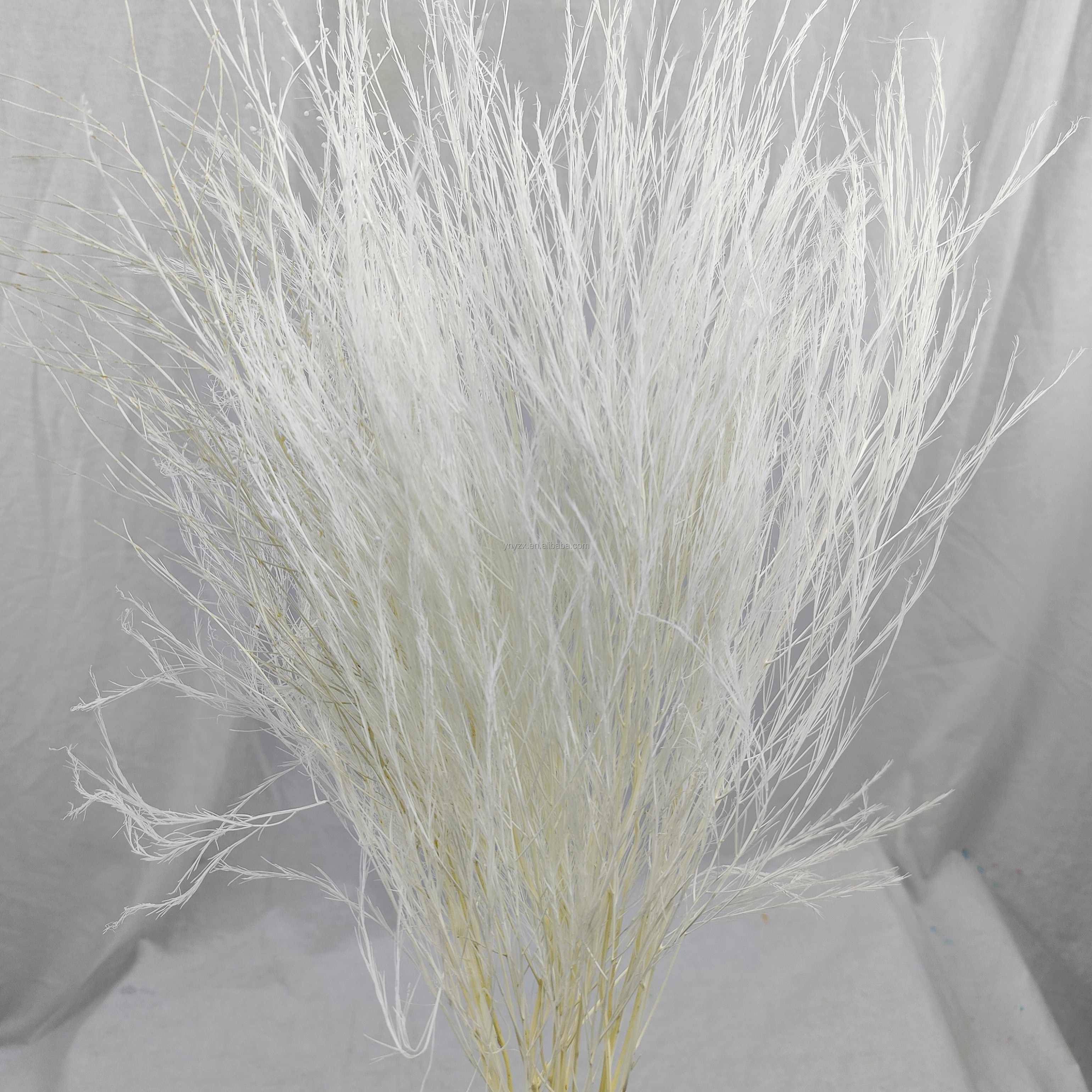 Dry Artificial Bouquet Natural Wall Artificial Decorative Pink White Small Large Feather Grass