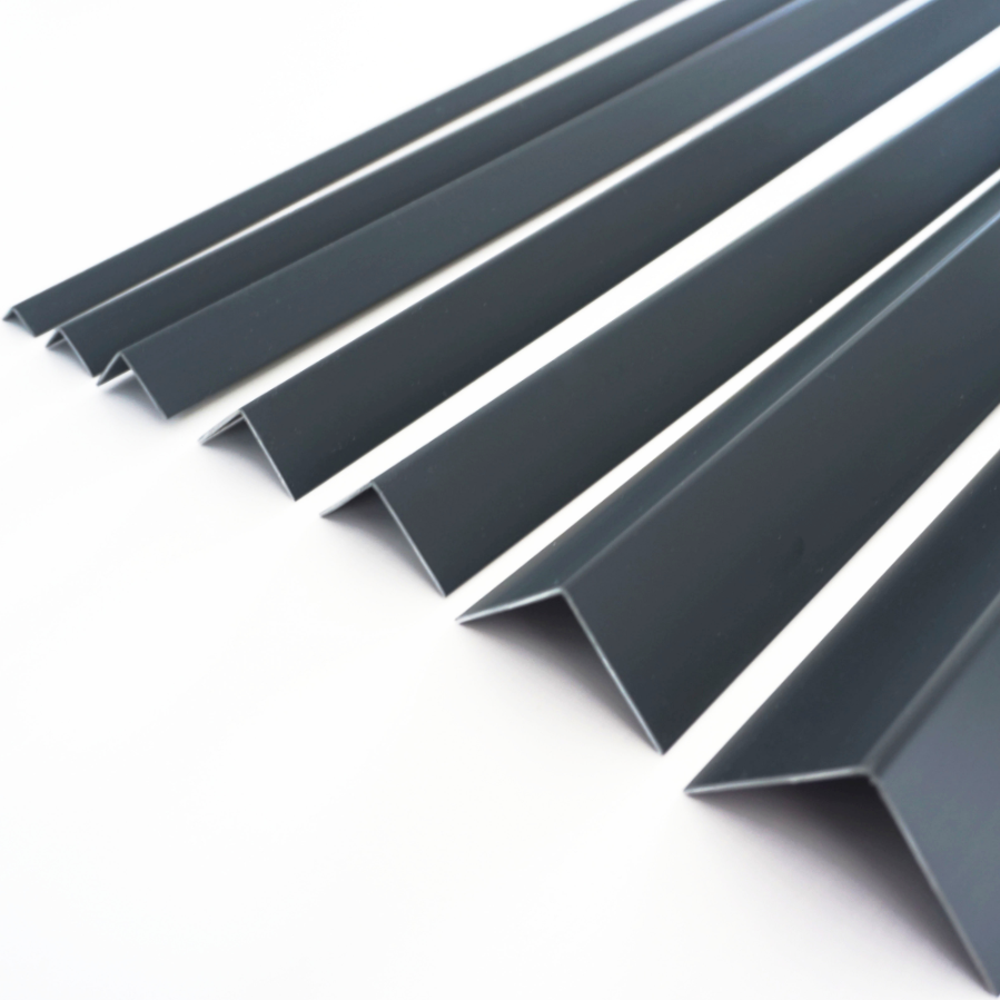 Custom Extrusion Profile L Shape Wall Edge Angle Trim Plastic Tile Corner Trim PVC Edge Trim PETG Corner Protector