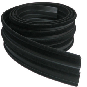 Black Rubber Strip Sliding Glass Door Vinyl Bug Seal extruded rubber seal