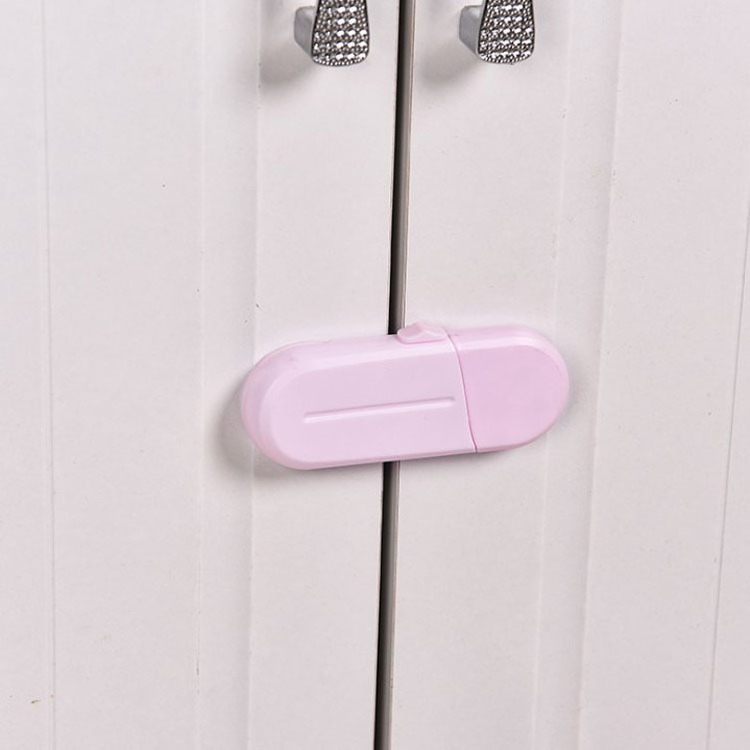 Hot Sale baby care safety drawer lock Baby Safety Door Lock Child Proof Doors Lock with Adhesive Lever Handle