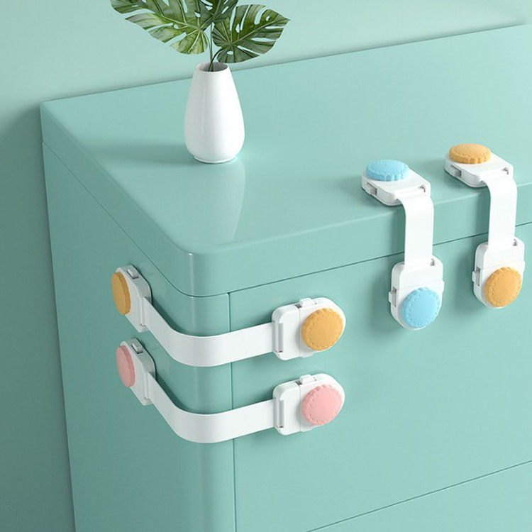 Wholesale Baby Safety Lock Kids Safety Protection Strap Children Cabinet Lock Drawers Strap