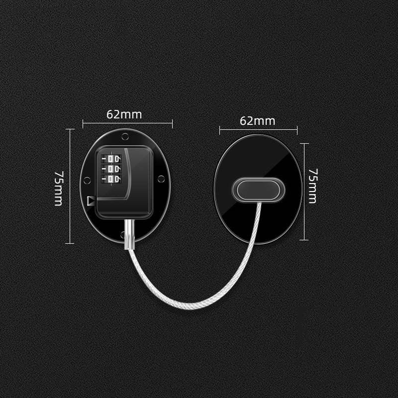 factory hotsale stainless steel baby safety window locks sliding window safety combination lock