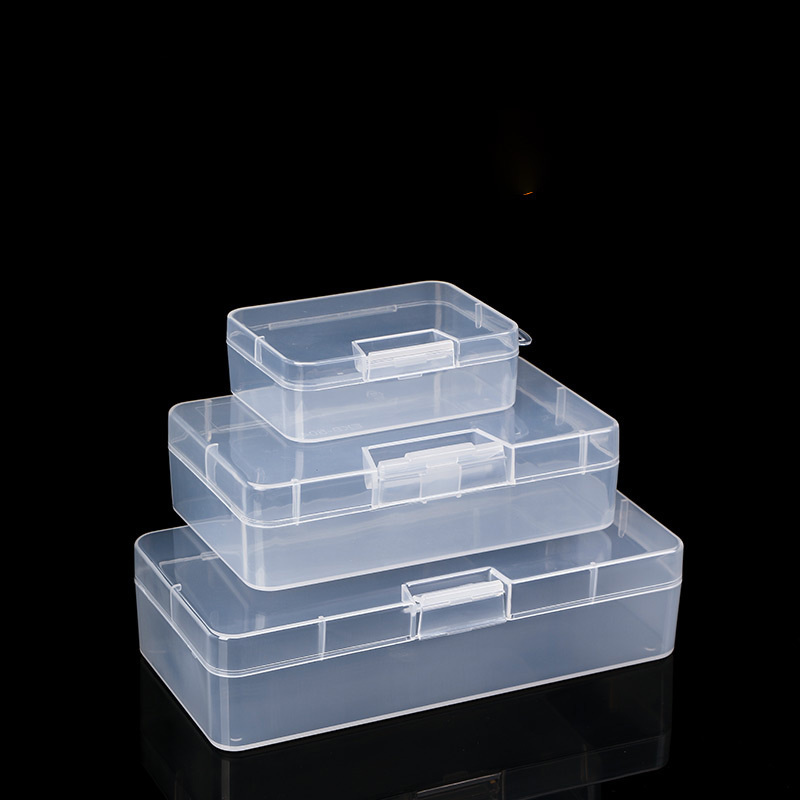 PP material small round play cards packaging clear storage box