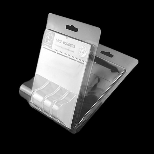 Customized plastic double blister clamshell packaging box