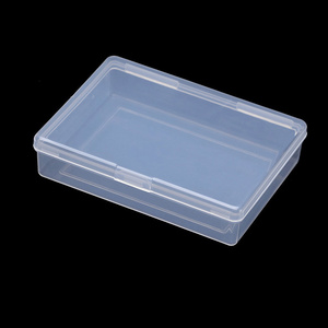 PP material small round play cards packaging clear storage box