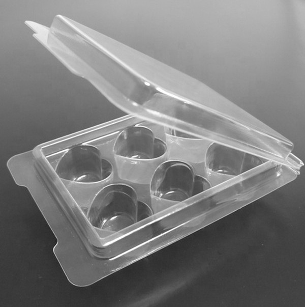 Customized plastic double blister clamshell packaging box