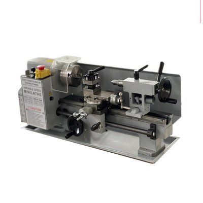 CJ0618 Benchtop 550W Horizontal Manual mini Lathe 7 x12 Metalworking Mini Metal Lathe machine BestSuppliers