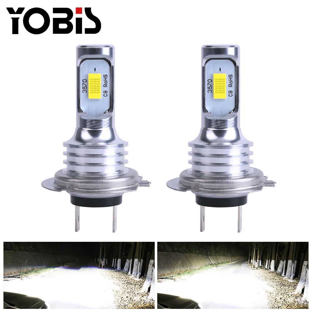 Led Fog Light 9005/9006 H1 H3 H4 H7 H11/H8 3570 Chip Motorcycle Headlight Fog Lamp 12V