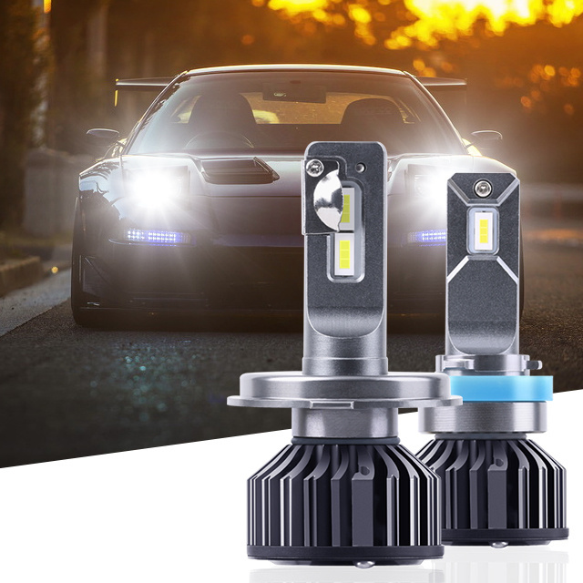 Yobis Car Accessories Auto Lighting System Super Bright Car Bulb Canbus auto parts LED Headlight for Wholesale