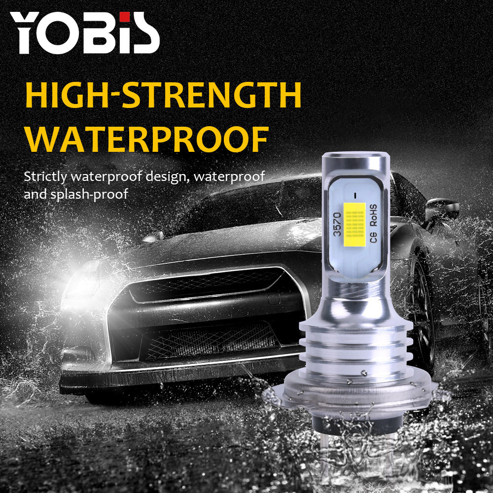 Led Fog Light 9005/9006 H1 H3 H4 H7 H11/H8 3570 Chip Motorcycle Headlight Fog Lamp 12V