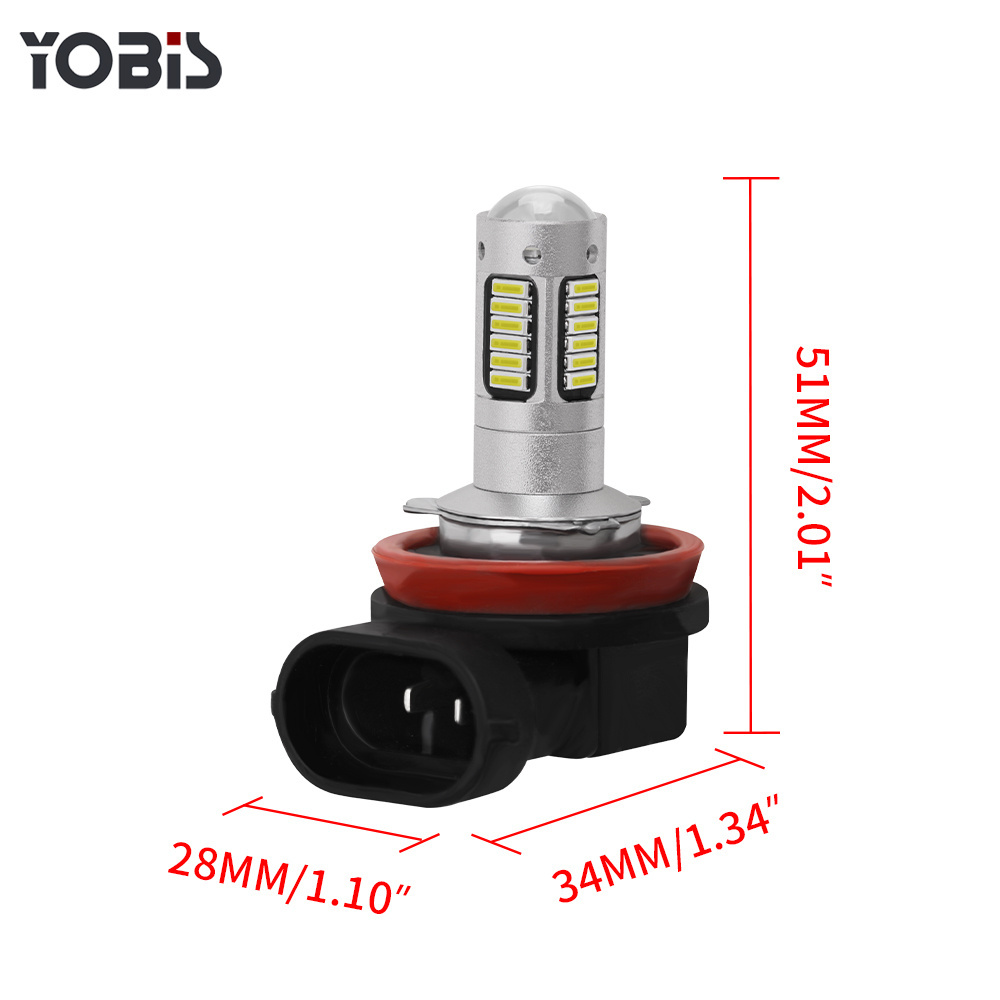 Led Car fog Lamp 881 30 H3 Super Bright 881 880-4014-30 Car Led Fog light Bulb h3 12V