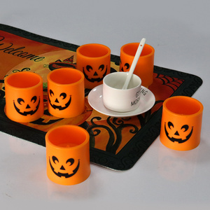 Halloween Candles Realistic and Bright Flickering Long Lasting Festive Celebrations  Battery Operated LED Tea Lights